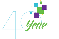 40th anniversary logo